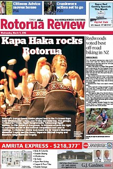 Rotorua Review - March 9th 2016